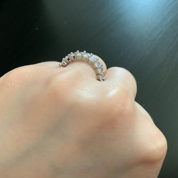 925 silver ring with cubic zirconia - Picture 6 of 6